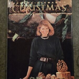 Martha Stewart's Christmas SIGNED 1989 Hardcover